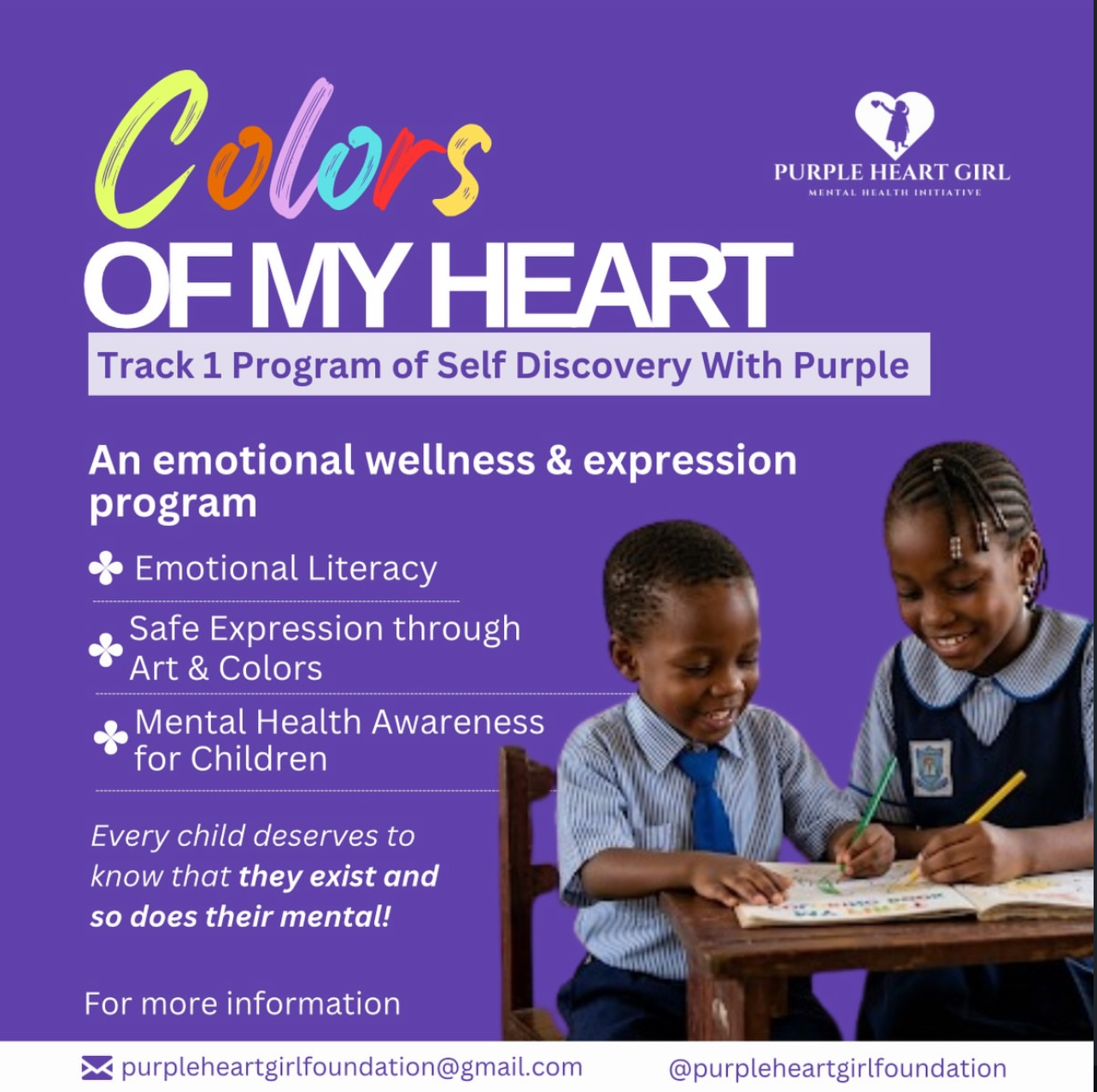 Colors of My Heart Program Poster